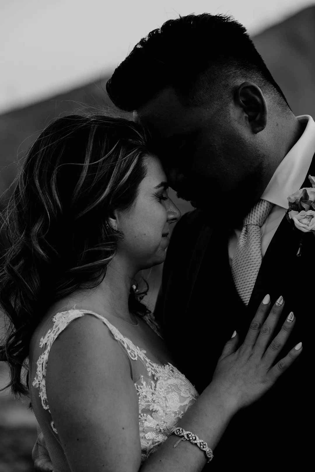 Golden hour portrait at Palisades Tahoe Lake Tahoe wedding photographer